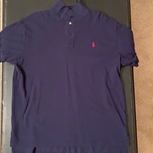 Ralph Lauren navy polo